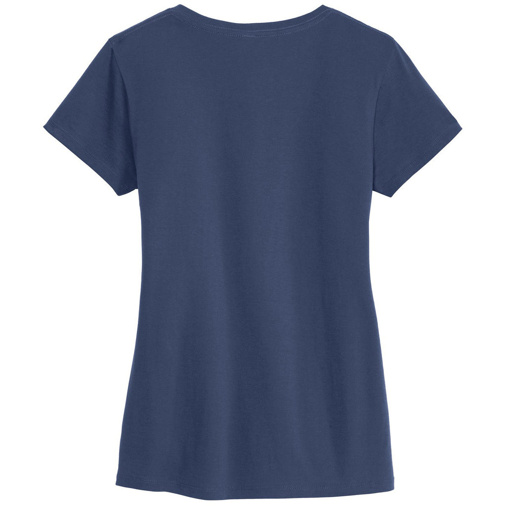 Alternative Apparel Women's Light Navy Legacy V-Neck T-Shirt