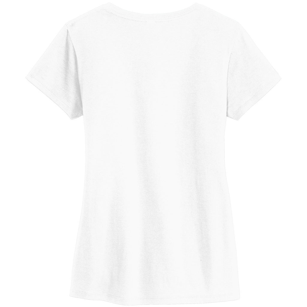 Alternative Apparel Women's White Legacy V-Neck T-Shirt