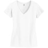 Alternative Apparel Women's White Legacy V-Neck T-Shirt