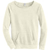 Alternative Apparel Women's Eco Wheat Maniac Eco-Fleece Sweatshirt