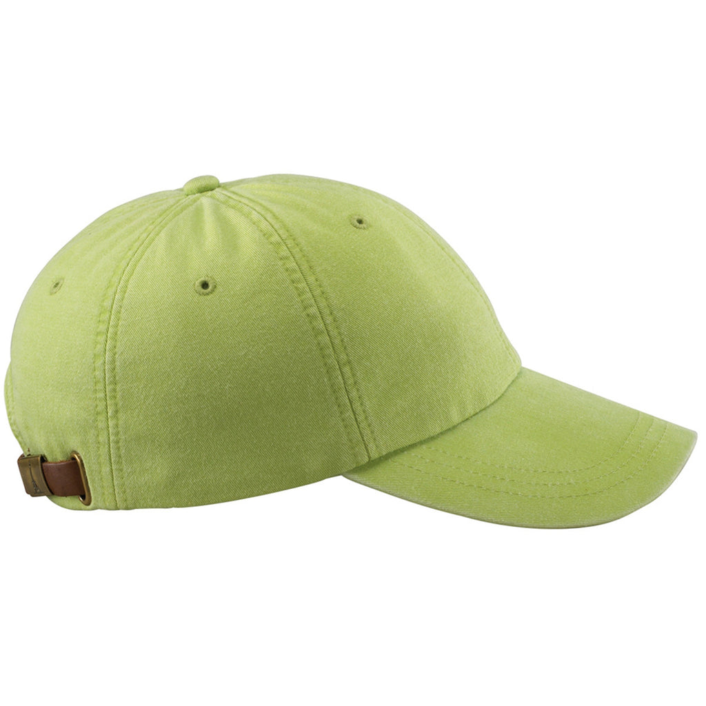 Adams Lime 6 Panel Low-Profile Washed Pigment-Dyed Cap