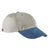 Adams Men's Stone/Royal 6-Panel Low-Profile Washed Pigment-Dyed Cap