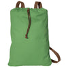 Port Authority Soft Green/Chocolate Canvas Cinch Pack