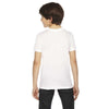American Apparel Youth White 50/50 Poly-Cotton Short Sleeve Tee