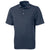 Cutter & Buck Men's Navy Blue Virtue Eco Pique Recycled Tall Polo