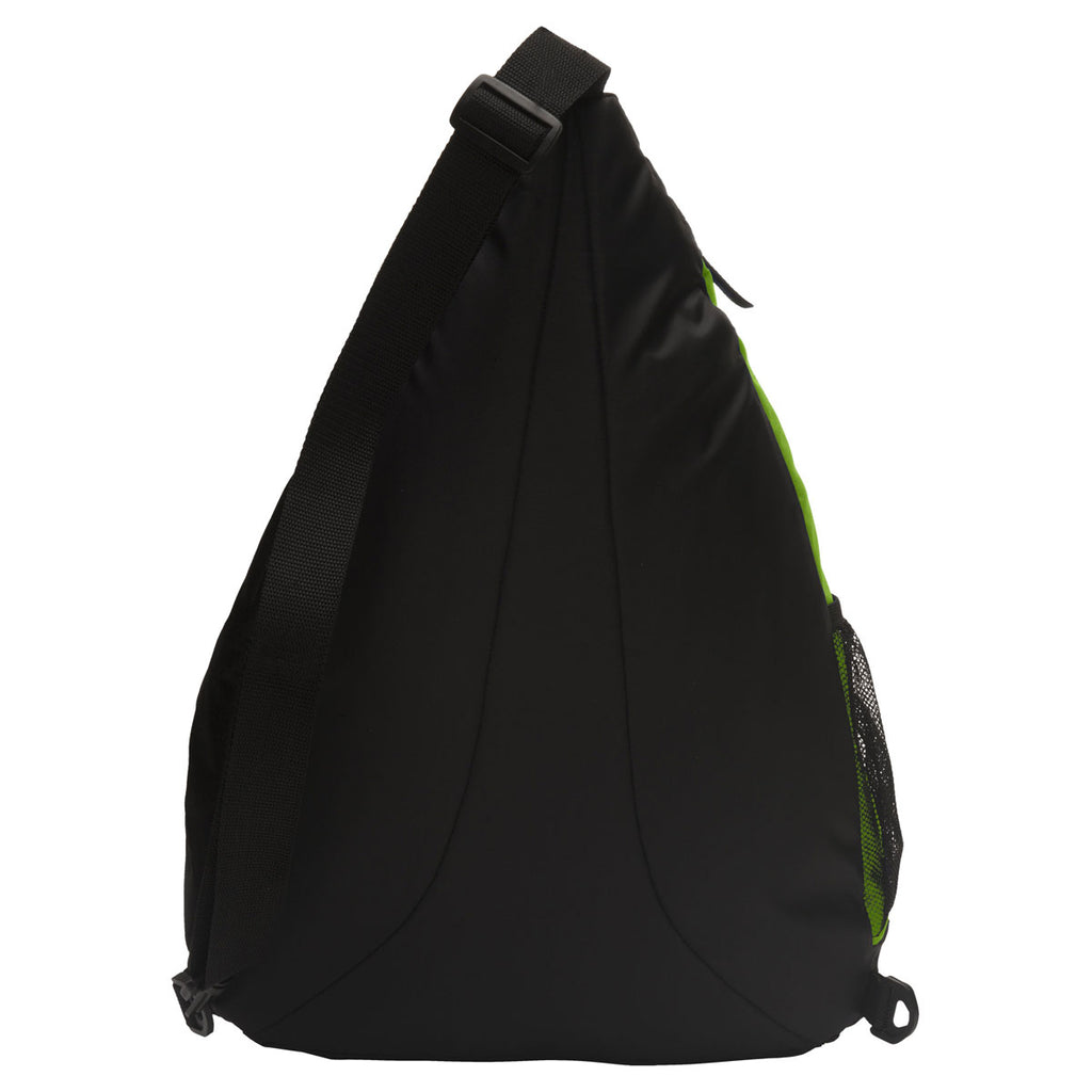 Port Authority Lime Shock/ Black Active Sling Pack