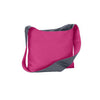 Port Authority Tropical Pink/ Charcoal Cotton Canvas Sling Bag