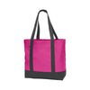 Port Authority Tropical Pink/ Dark Charcoal Day Tote