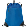 Port Authority Snorkel Blue Cinch Pack with Mesh Trim