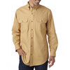 Backpacker Men's Maize Solid Flannel Shirt