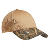 Port Authority Realtree Max-5/Tan Bass Embroidered Camo Cap