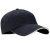 Port Authority Classic Navy/White Sandwich Bill Cap with Striped Closure