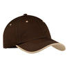 Port Authority Brown/Stone Vintage Washed Contrast Stitch Cap