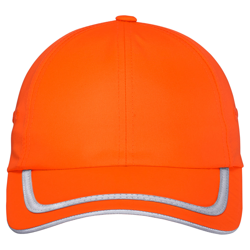 Port Authority Safety Orange/ Reflective Enhanced Visibility Cap