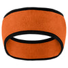 Port Authority Orange Two-Color Fleece Headband