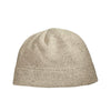 Port Authority Oatmeal Heather/Brown Heathered Knit Beanie