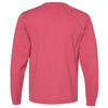 Champion Men's Crimson Garment Dyed Long Sleeve T-Shirt