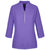 Devon & Jones Women's Grape Perfect Fit 3/4-Sleeve Crepe Tunic