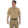 Dickies Men's Desert Sand 4.25 oz. Industrial Short-Sleeve Work Shirt