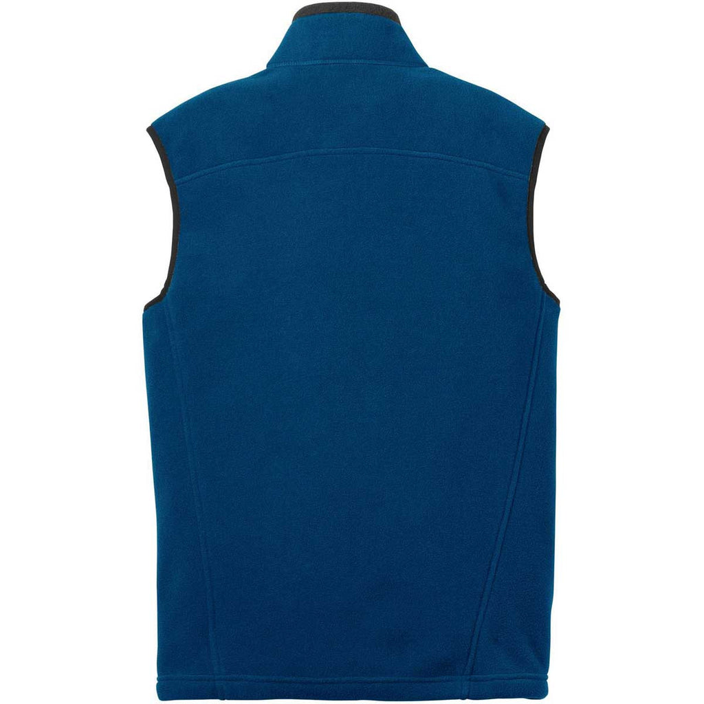 Eddie Bauer Men's Deep Sea Blue Fleece Vest