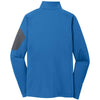 Eddie Bauer Women's Ascent Blue Half Zip Performance Fleece Jacket