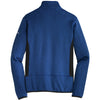 Eddie Bauer Men's Blue Heather Full-Zip Heather Stretch Fleece Jacket