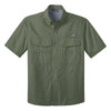 Eddie Bauer Men's Seagrass Green S/S Fishing Shirt