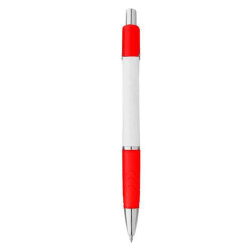 BIC Red Emblem Pen with Blue Ink