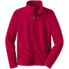 Port Authority Men's True Red Value Fleece Jacket
