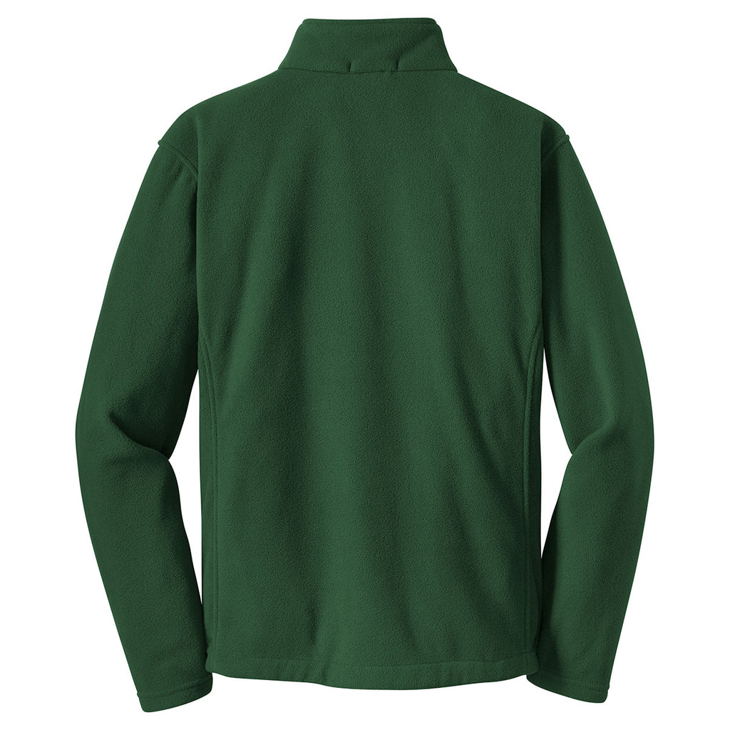 Port Authority Men's Forest Green Value Fleece 1/4-Zip Pullover