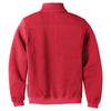 Port Authority Men's True Red Flatback Rib 1/4-Zip Pullover