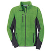 Port Authority Men's Lime Heather/Battleship Grey R-Tek Pro Fleece Full-Zip Jacket