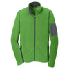 Port Authority Men's Vine Green/Magnet Summit Fleece Full-Zip Jacket