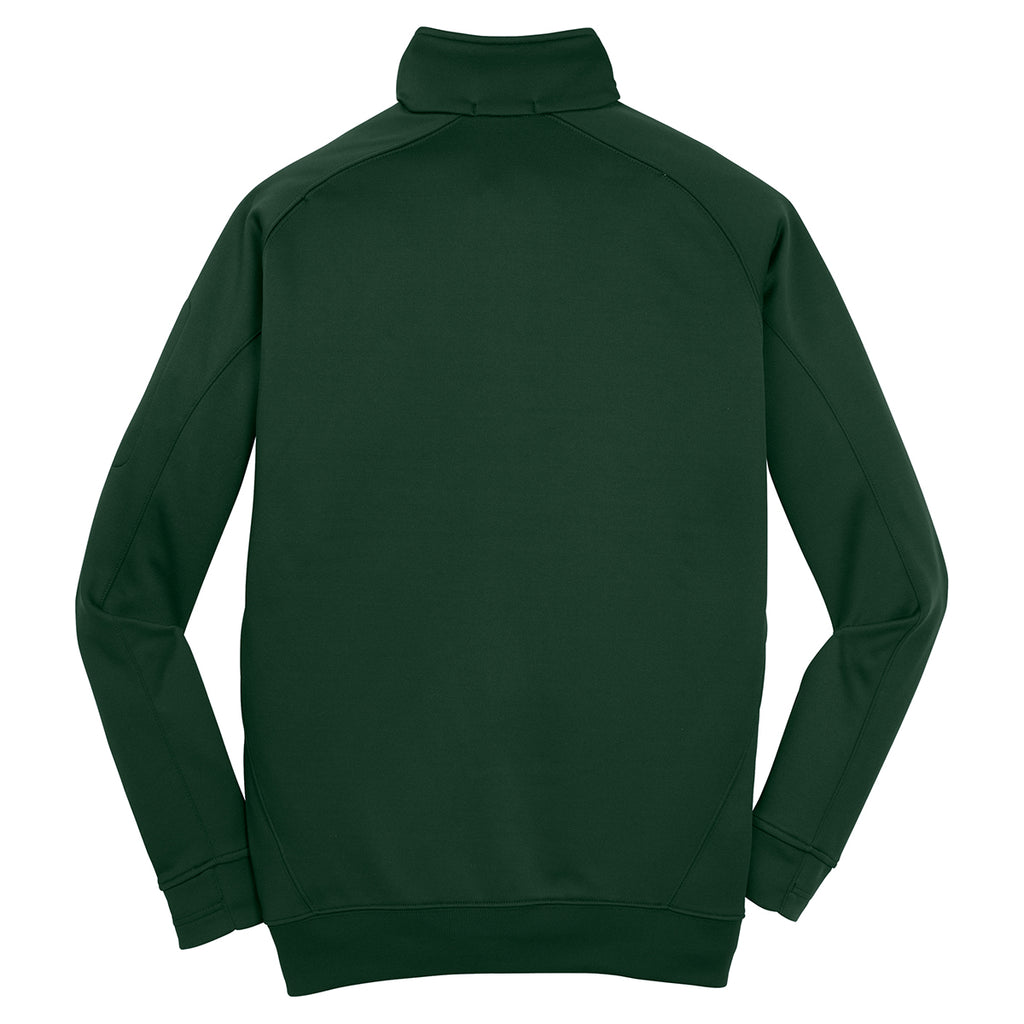 Sport-Tek Men's Forest Green Tech Fleece 1/4-Zip Pullover