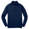 Sport-Tek Men's True Navy Tech Fleece 1/4-Zip Pullover