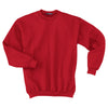 Sport-Tek Men's Red Super Heavyweight Crewneck Sweatshirt