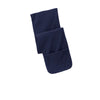 Port Authority Navy Extra Long Fleece Scarf with Pockets