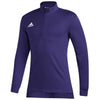 adidas Men's Team Collegiate Purple/White Team Issue 1/4 Zip