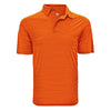Levelwear Men's Heather Orange Sway Polo