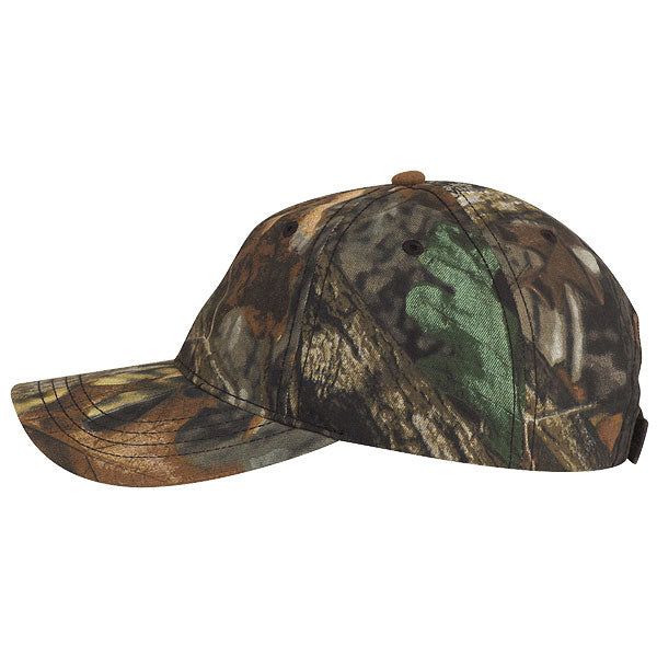 Paramount Apparel Advantage Timber Unstructured Hugger Camo Fabric Cap