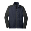 Port Authority Men's Navy Eclipse/Deep Grey Gradient Soft Shell Jacket