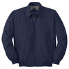 Port Authority Men's Bright Navy/Solid Pewter Lining Casual Microfiber Jacket