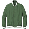 Sport-Tek Men's Forest Green Insulated Varsity Jacket