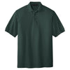 Port Authority Men's Dark Green Extended Size Silk Touch Polo