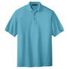 Port Authority Men's Maui Blue Extended Size Silk Touch Polo