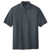 Port Authority Men's Steel Grey Extended Size Silk Touch Polo