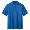 Port Authority Men's Strong Blue Extended Size Silk Touch Polo