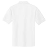 Port Authority Men's White Extended Size Silk Touch Polo