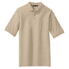 Port Authority Men's Stone Silk Touch Polo with Pocket