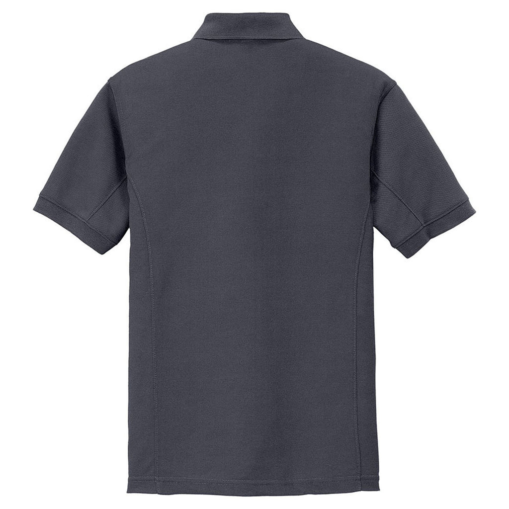 Port Authority Men's Slate Grey 5-in-1 Performance Pique Polo